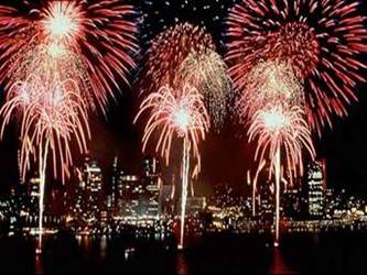 Fireworks -- City of Detroit